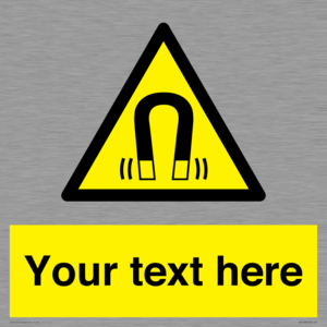 Custom Magnetic Field Sign